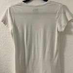 Roxy  Light Blue White Floral Tee Shirt Photo 1