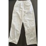TNA Aviator Parachute Pants Women Small White Baggy Oversized‎ Skater Aritzia Photo 5