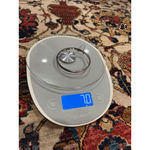 Vintage Thailand Sterling Silver Hinged Bangle Bracelet 7g Safety Chain 925 Photo 2