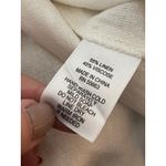 Isaac Mizrahi NY Size Medium New Off White Linen Blend V-Neck Beaded Tunic Top Photo 7