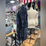 Patchwork Flannel Dress M Black Size M Photo 5