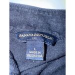 Banana Republic  Womens Navy Tank Top With Sequin Accents On Sleeves L Photo 3