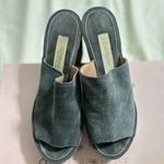 L’Autre Chose women suede wedges clogs in Grey size36 Size 6 Photo 0