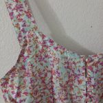 Roxy M Chintz Floral Pastels Crop Top New! Photo 1
