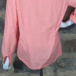 Riders By Lee Riders by Lee Tunic Top Pink Long Sleeve Roll Tabs Woman's Size Medium Photo 5