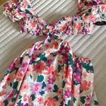 SheIn Dress Floral Cut-Out Mini Photo 1