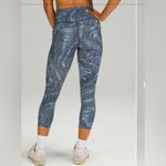 Lululemon Women Fast Free Tight Nulux 23” High Rise Dimensional Icing Blue Sz 6 Photo 1