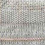 Gap Vintage Metallic Knit Colorblock Scarf Pastel Blue Beige Cozy Wool Blend Photo 4