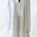 Danielle Bernstein White babydoll dress size 3X Photo 0