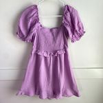 Show Me Your Mumu NWOT  Bright Lilac Sophie Mini Dress Photo 4