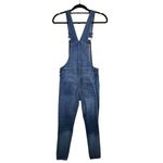 Madewell  Womens Skinny Denim Bib Overalls‎ Jansing Wash Side Zip Size XS Stretch Photo 1