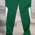 Nike Women’s Dri Fit Green & White Athletic Stretch Pants Gym Workout Leggings Photo 2