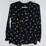 ZARA Basic Jewels Black sleeve top XS Photo 0
