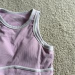 Wilo the label activewear athletic pink Barbie white sports bralette bra size xs Purple Photo 4