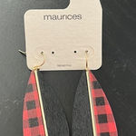 Maurice's Maurice’s Buffalo Plaid‎ Dangle Earrings Photo 0