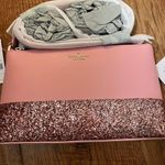Kate Spade New York Flash Pink Crossbody Sparkled Glitter Leather Bag Chic NWT Photo 2
