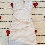 ZARA Cream Ruched Top Photo 0