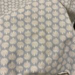 Hill House  Blue and White Scalloped Blouse medium Photo 4