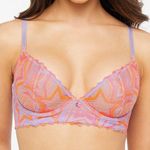 Savage X Fenty Shining Star Embroidered Lace Unlined Demi Bra Photo 0