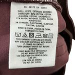 Anthropologie Pilcro Coated Skinny Pants Women’s Size 32 Burgundy Lace Hem Photo 10