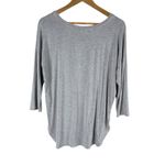 Babaton Aritzia‎  Norris Relaxed T-Shirt in Heather Ashen Grey, Size Small Photo 9