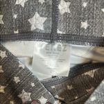 Terez Leggings Womens Gray White Star Print High Waisted Full Length Size Large Photo 1