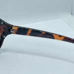 Oscar de la Renta  Oversized Brown Tortoise Shell Sunglasses OS Photo 8