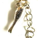 Chloe + Isabel  green and silver tone double strand bracelet Photo 6