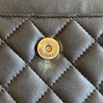 Calvin Klein Women's Metallic Quilted Lamb Leather Crossbody Photo 9