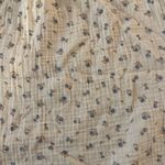 Cotton gauze blueberry flutter sleeve lace trim vintage inspired night gown Photo 4