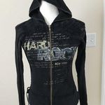 Hard Rock Cafe Hard rock black tie up side sweatshirt Photo 0