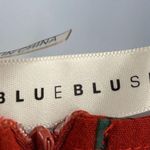 Blue Blush Striped Long Sleeve Wide Leg Jumpsuit Photo 7