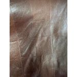 VTG GIMO'S Italy Lamb leather sweater Pullover Women's NWT eu52/XXL US Unisex Brown Size XL Photo 5