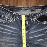 Seven7  Women's Boot Cut Jeans in Distressed Blue Photo 10