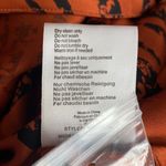 ANINE BING  Penelope orange zebra silk wrap dress small Photo 8