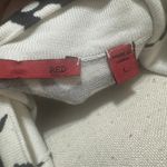 Cyrus  Women’s Animal Print Open Front Cardigan Black White Long Sweater Size L Photo 5