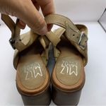 Miz Mooz  Leather Slingback Heeled Sandals Perri Tan size 41 US 10.5 Photo 5