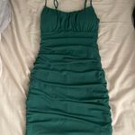 Honey and Rosie Green Dress Photo 3