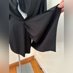 Live Better Ever Black Asymmetrical Dress.. V Neck, Can Be Worn As A Hood Sz L Size L Photo 13