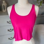 No Boundaries Crop Top Stretchy Pink Tank Womens Small Photo 0