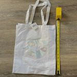 Nordstrom white canvas bag with “kiss” Photo 2