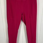 Free People Movement Pink Hot To It 7/8 Length Ribbed Legging Size S. Photo 0