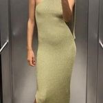 ZARA  Knit Dress with Metallic Thread Photo 0