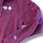 Champion  Red Burgundy Cotton Pullover Sweater Women's Medium Mock Neck SOFT!! Photo 3