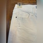 ZARA  Women’s White Mid Rise Skinny Distressed Jean USA 2 (34) NWT Photo 4