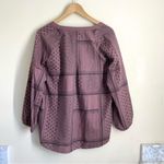 prAna Elena Top Organic Cotton Tunic Blouson size L Mauve Photo 1