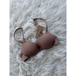 SKIMS  Ultimate Push up Plunge Bra Sienna Size 30B Photo 2