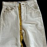 BDG Urban Outfitters  Pax High Waist Straight Leg Button-Fly Jeans Ivory … Photo 4