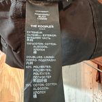 The Kooples Studded Denim Distressed Fray Cheeky Mini Shorts Black Photo 6