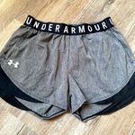 Under Armour  Running Shorts Active Wear Workout Shorts Gray Black Size S Photo 0